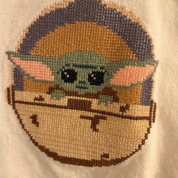 White women’s Zara Star Wars crop top - Picture 2 of 5